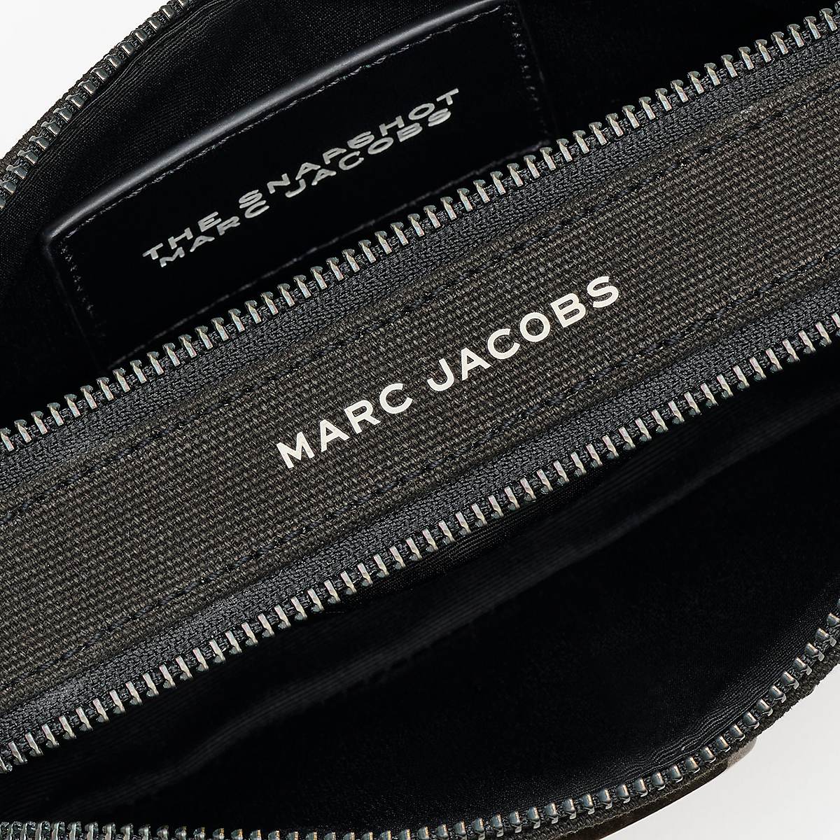 Marc Jacobs Crystal Canvas Snapshot Väska Dam Svarta | JGT-514876