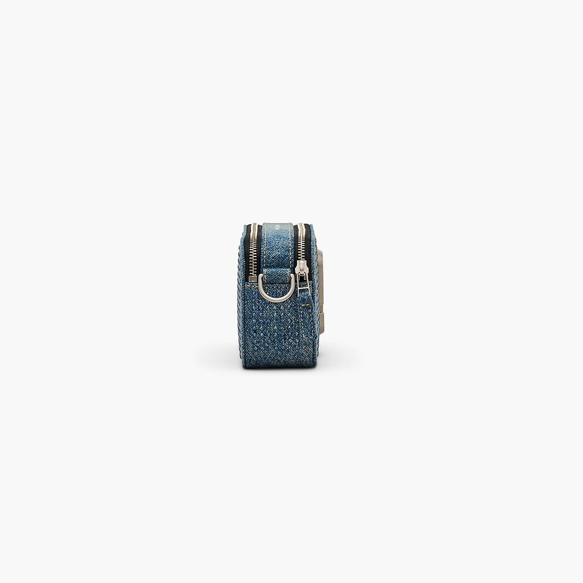 Marc Jacobs Crystal Denim Snapshot Väska Dam Ljusblå | ODK-084726