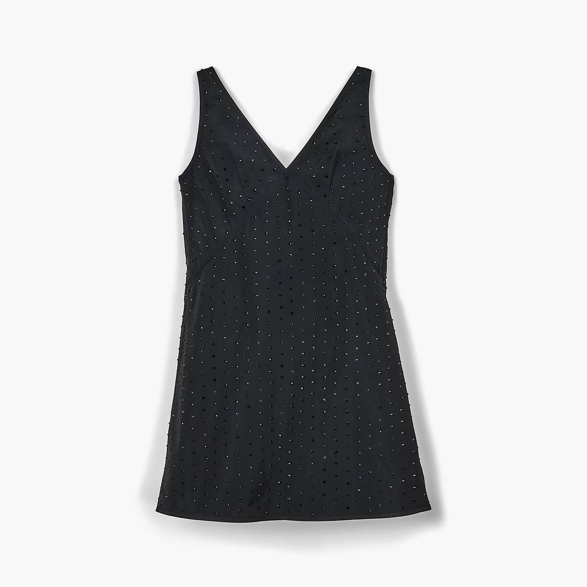 Marc Jacobs Crystal V-Neck Klänning Dam Svarta | DYK-536984