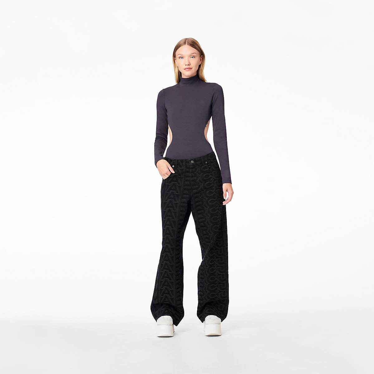 Marc Jacobs Cutout Body Dam Mörkgrå | JFO-087231