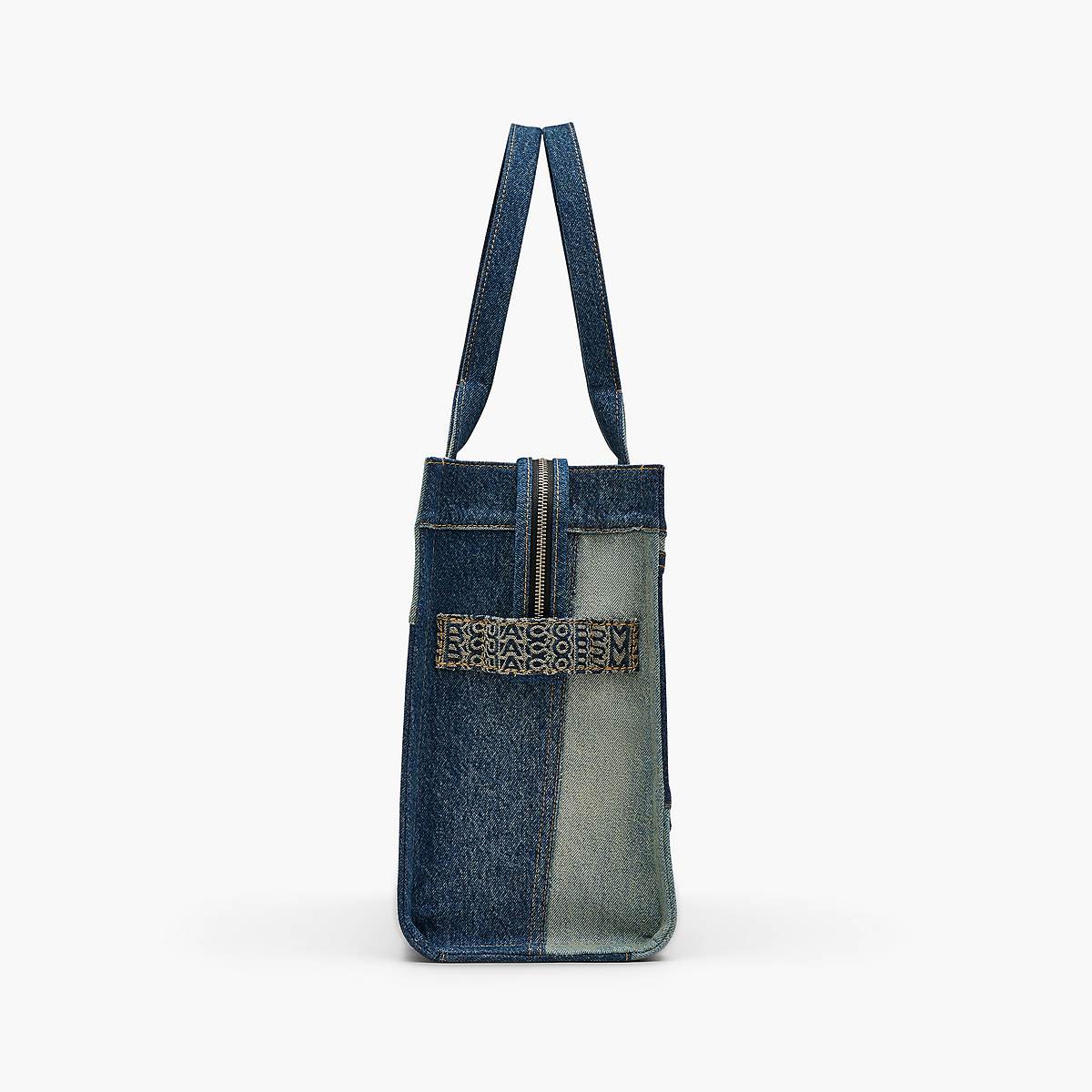 Marc Jacobs Deconstructed Denim Large Toteväska Dam Indigo Olika Färger | NOG-069351