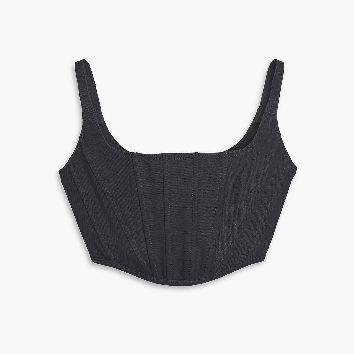 Marc Jacobs Denim Bustier Blast Dam Svarta | PCN-209567