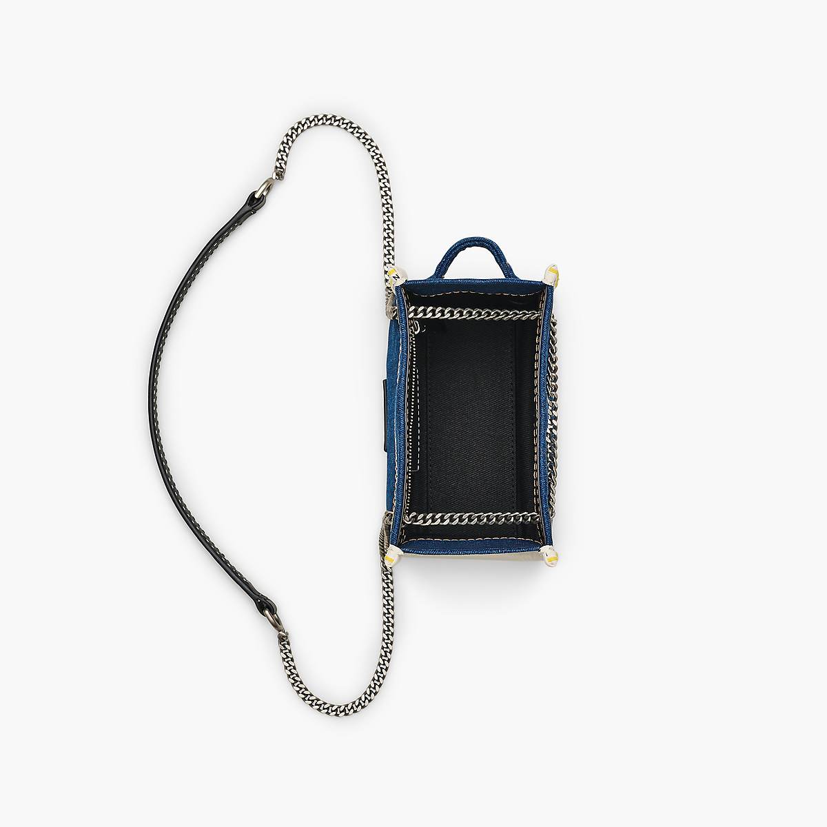 Marc Jacobs Denim Chain Crossbody Toteväska Dam Mörktvätt | LTY-251748