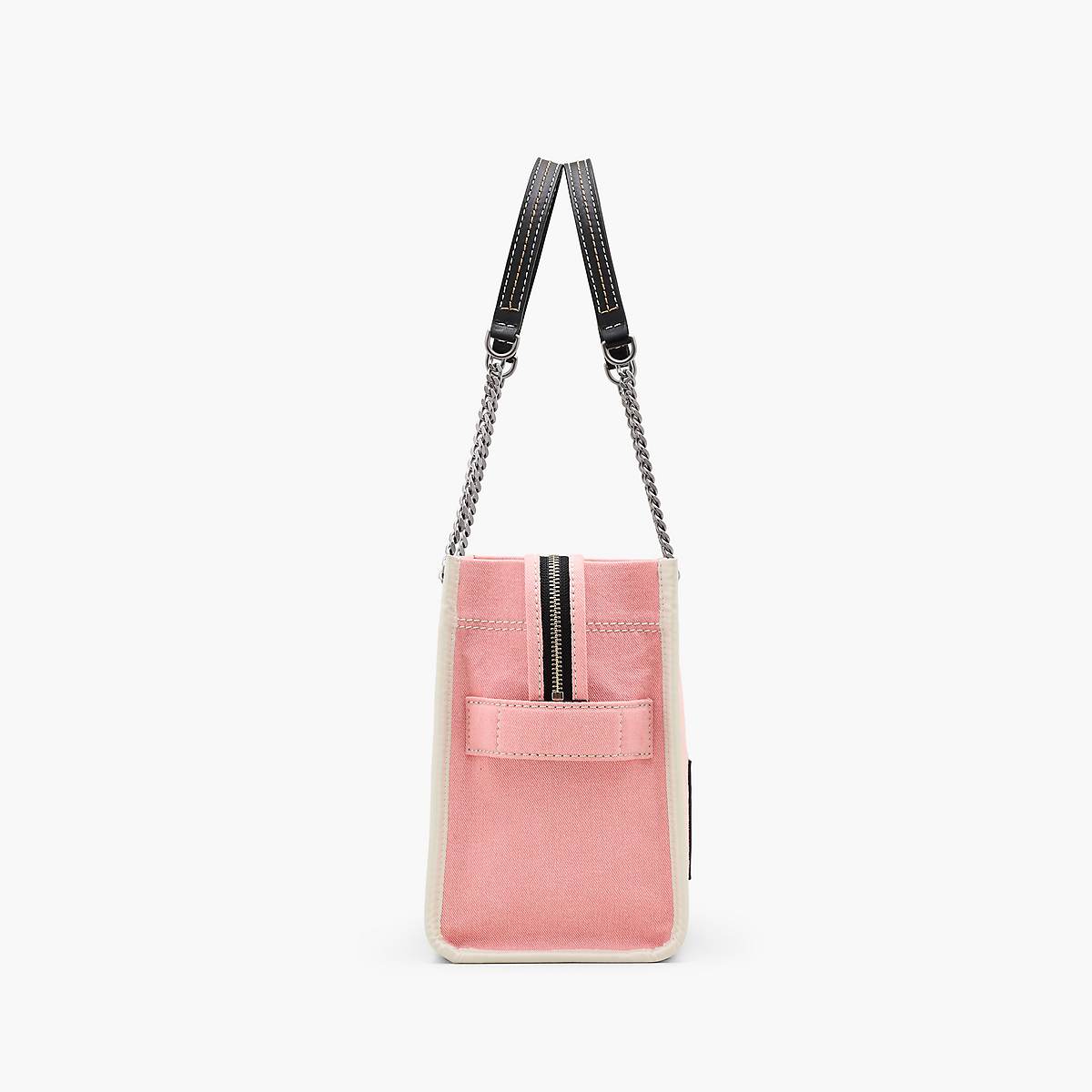 Marc Jacobs Denim Chain Medium Toteväska Dam Rosa | NZK-509386