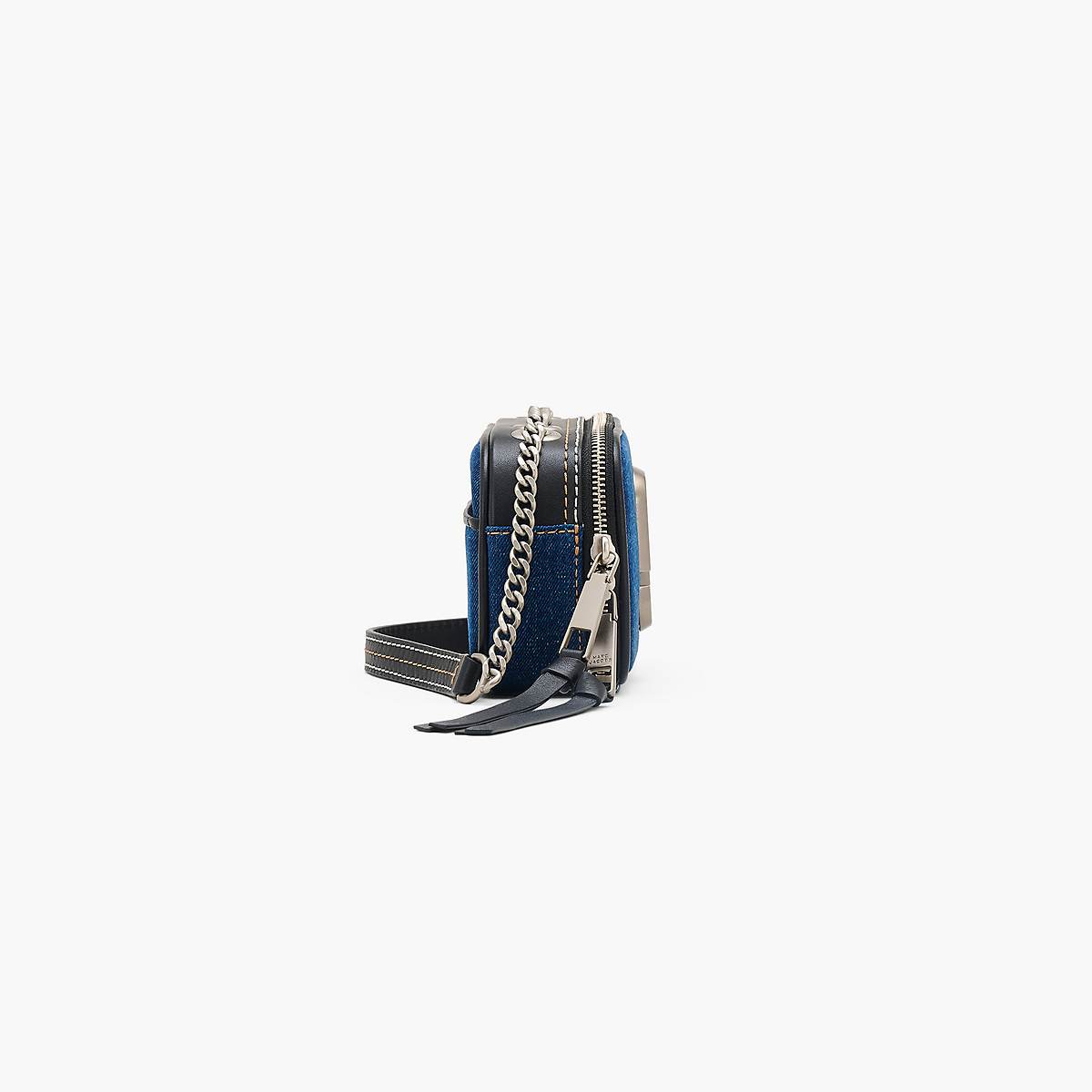 Marc Jacobs Denim Chain Snapshot Väska Dam Mörktvätt | TAV-418526