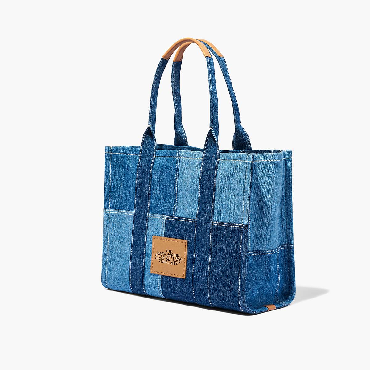 Marc Jacobs Denim Large Toteväska Dam Blå | SXC-069378