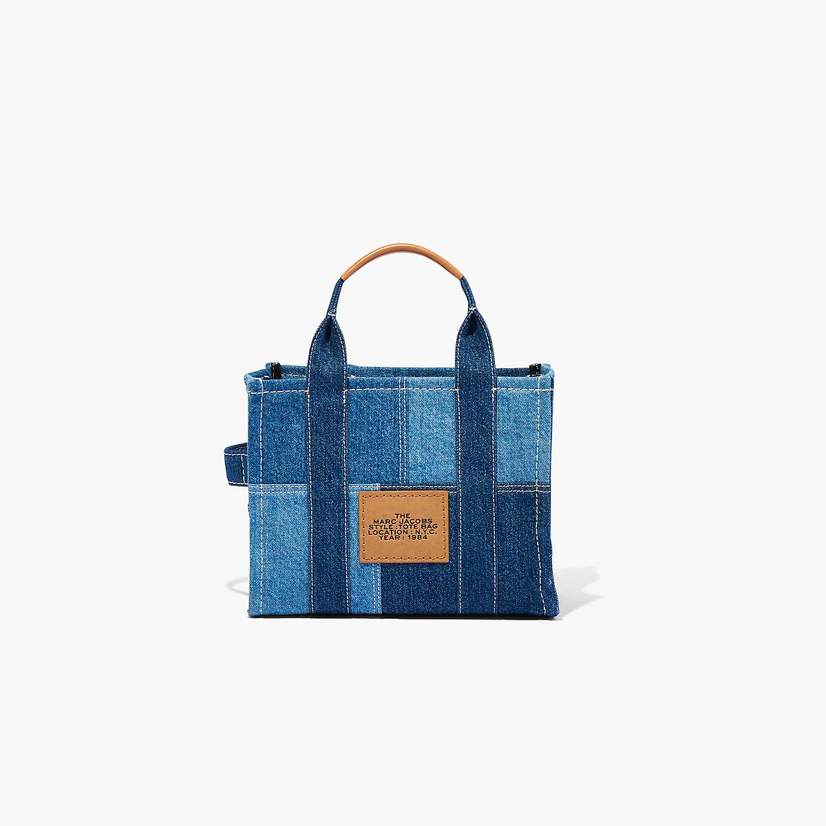 Marc Jacobs Denim Small Toteväska Dam Blå | DBU-641293