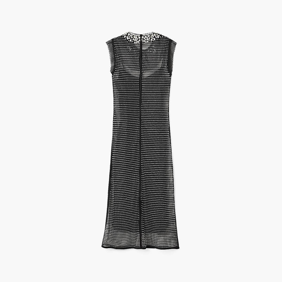 Marc Jacobs Diamond Fishnet Klänning Dam Svarta | YBQ-283491