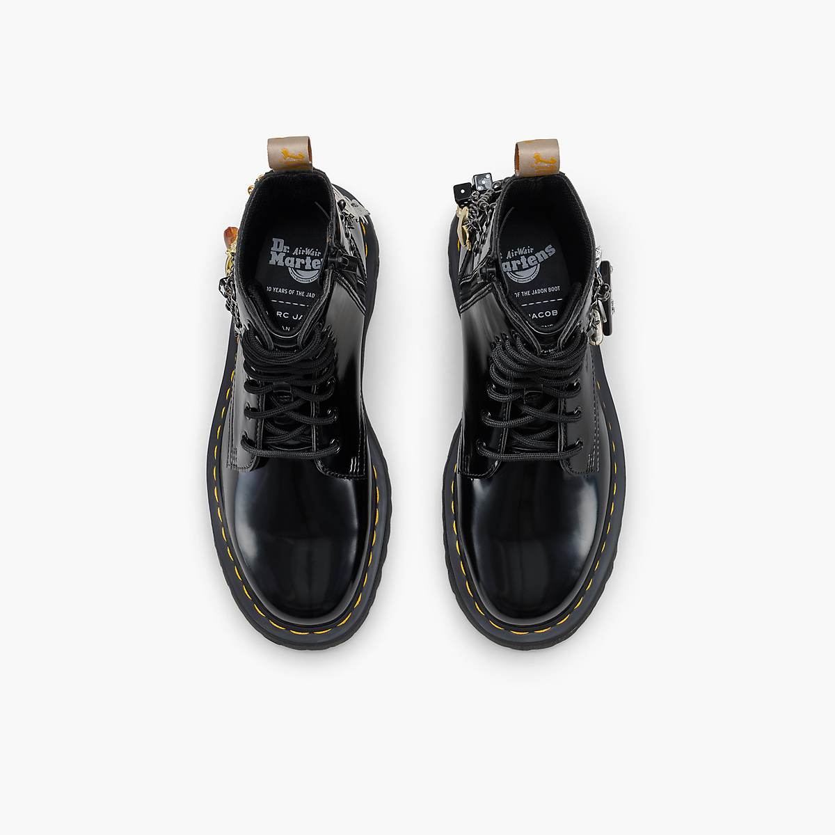 Marc Jacobs Dr. Martens x Marc Jacobs Charm Jadon Stövlar Dam Svarta | PBN-428910