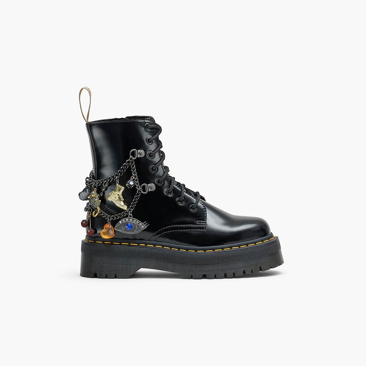 Marc Jacobs Dr. Martens x Marc Jacobs Charm Jadon Stövlar Dam Svarta | PBN-428910