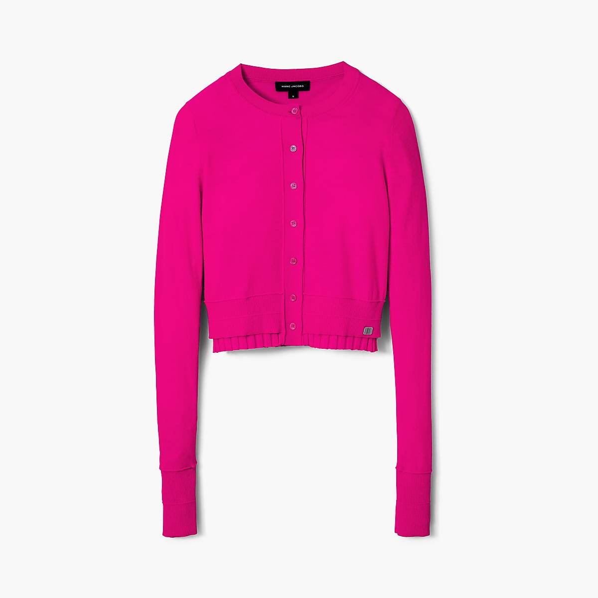 Marc Jacobs Fine Ribbed Merino Kofta Dam Rosa | HOZ-673924