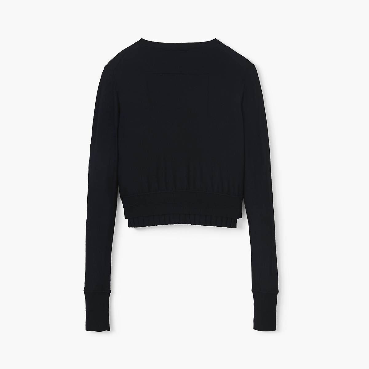 Marc Jacobs Fine Ribbed Merino Kofta Dam Svarta | PNY-531249