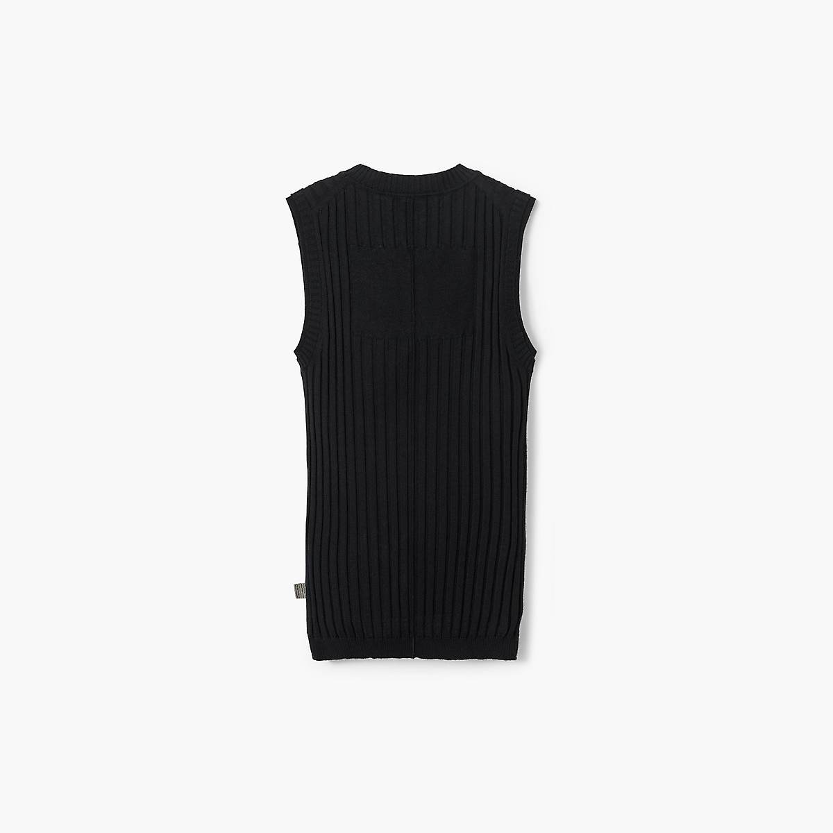 Marc Jacobs Fine Ribbed Merino Linnen Dam Svarta | NCI-163892