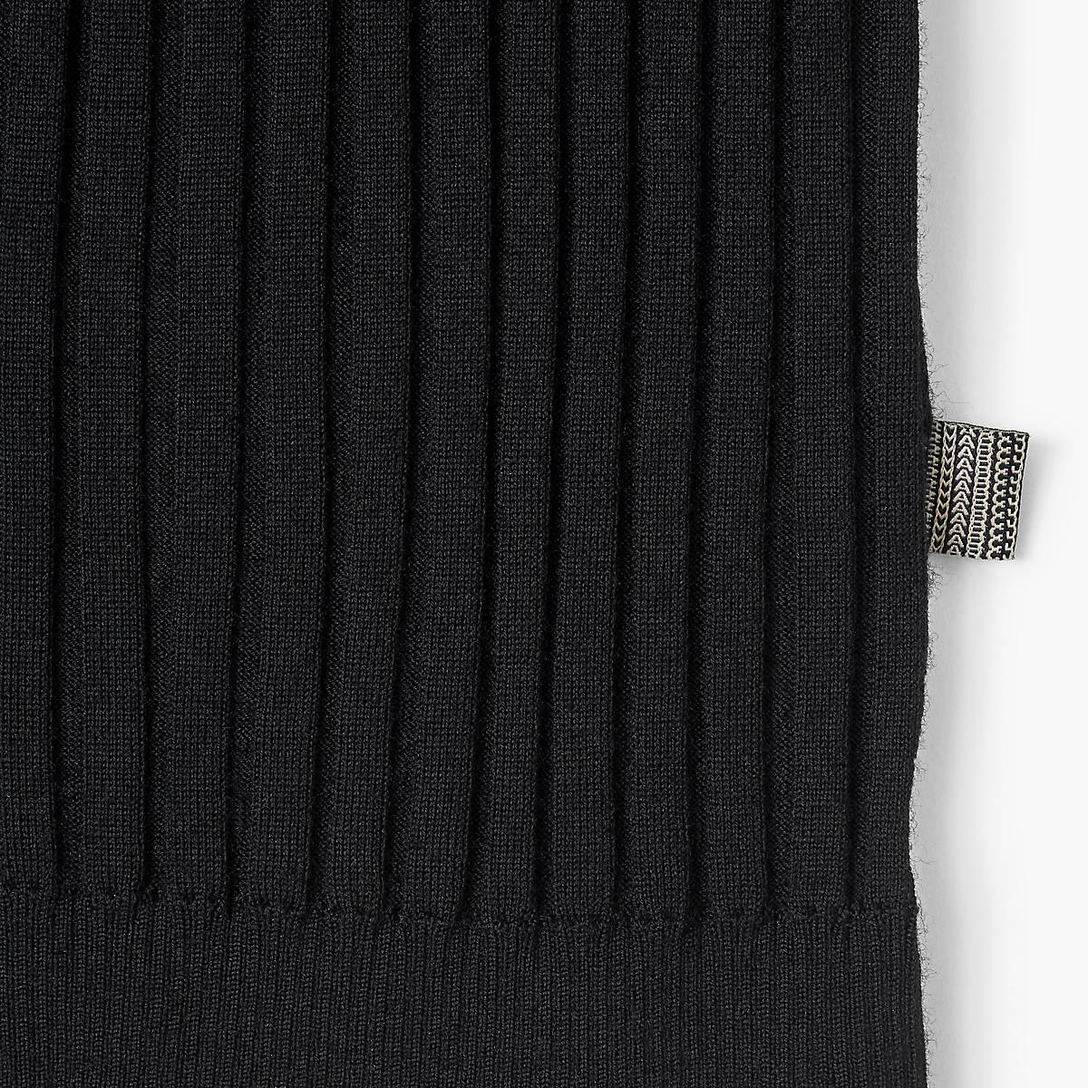 Marc Jacobs Fine Ribbed Merino Linnen Dam Svarta | NCI-163892