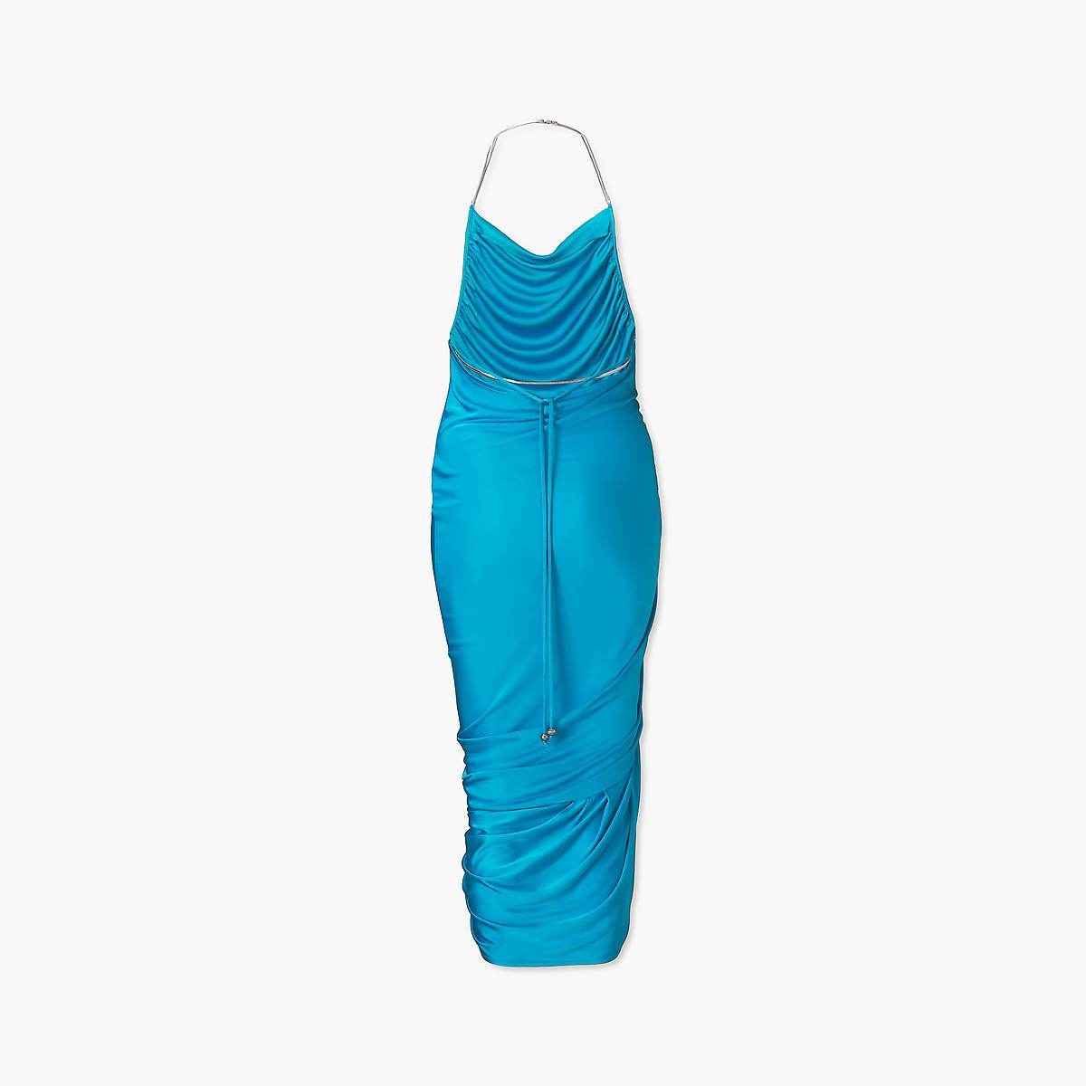 Marc Jacobs Fluid Draped Klänning Dam Blå | XKM-297630