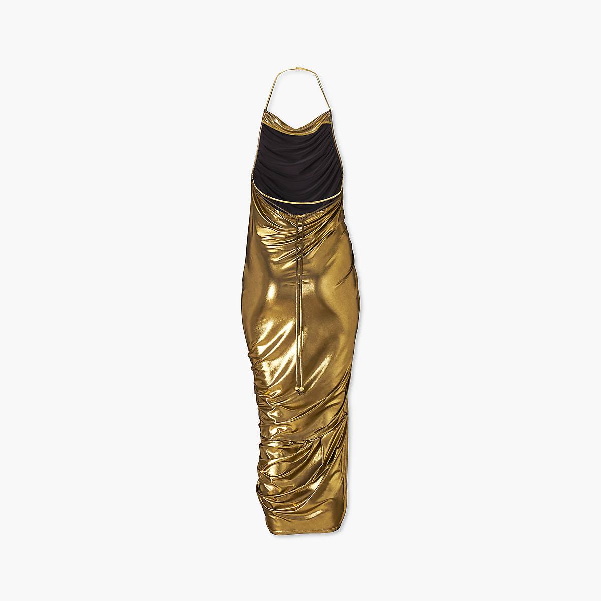 Marc Jacobs Fluid Draped Klänning Dam Guld | LSH-706819