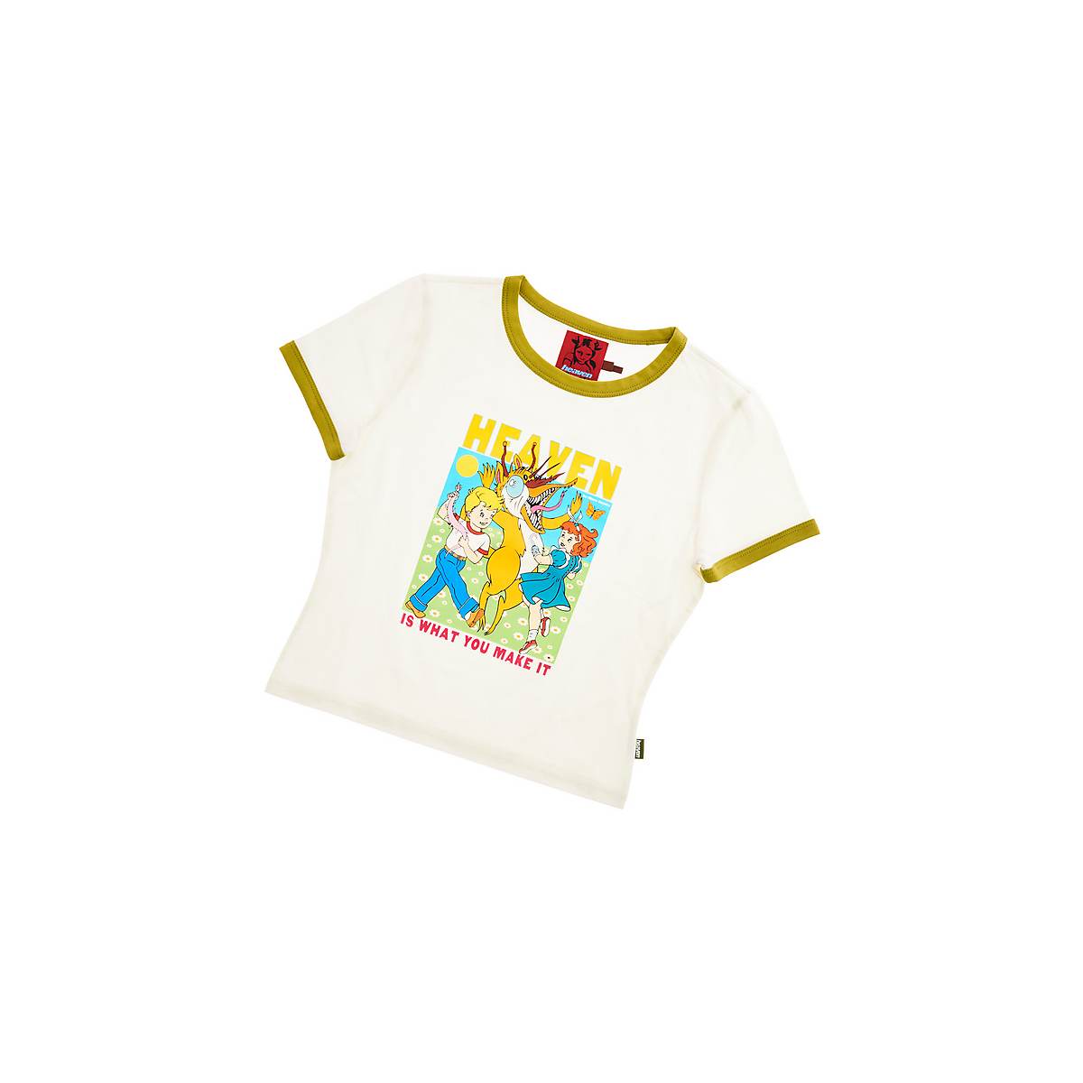 Marc Jacobs Frank Kozik Baby Tee T-Shirt Dam Vita | QEW-568271