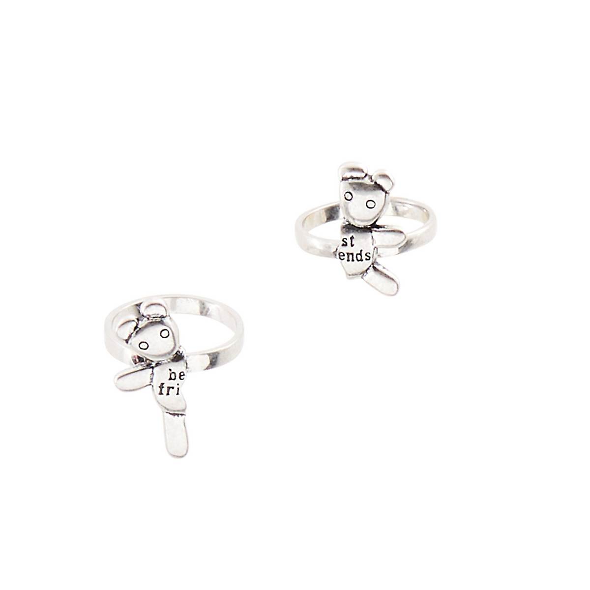 Marc Jacobs Friendship Ring Set Smycken Dam Silver | KFY-324786