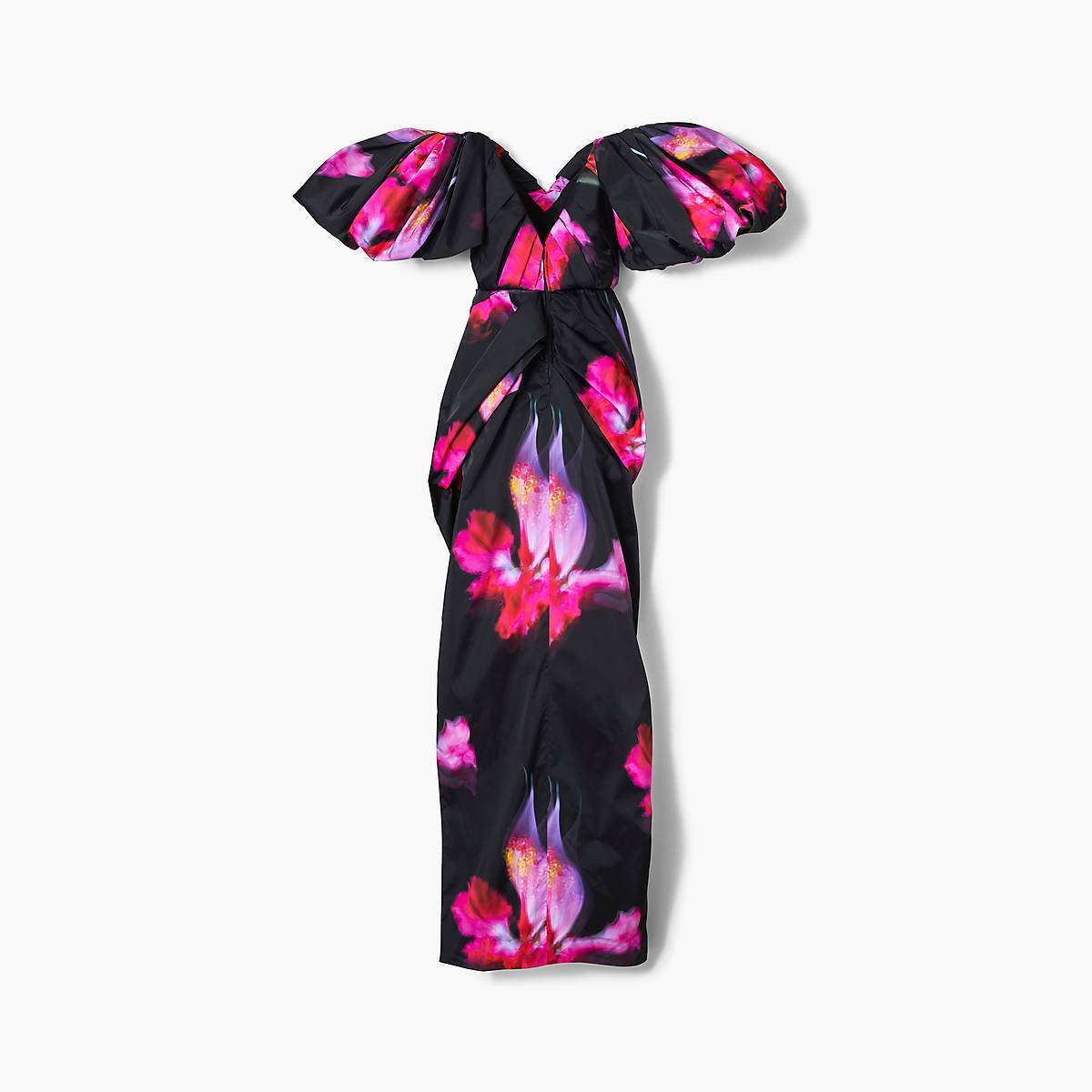 Marc Jacobs Future Floral Strapless Gown Klänning Dam Svarta Olika Färger | SEY-286954