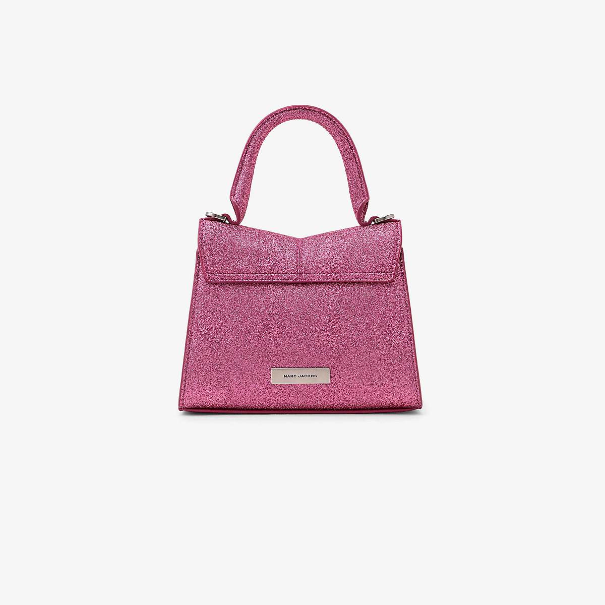 Marc Jacobs Galactic Glitter St. Marc Mini Top Handle Handväska Dam Rosa | RSH-735210