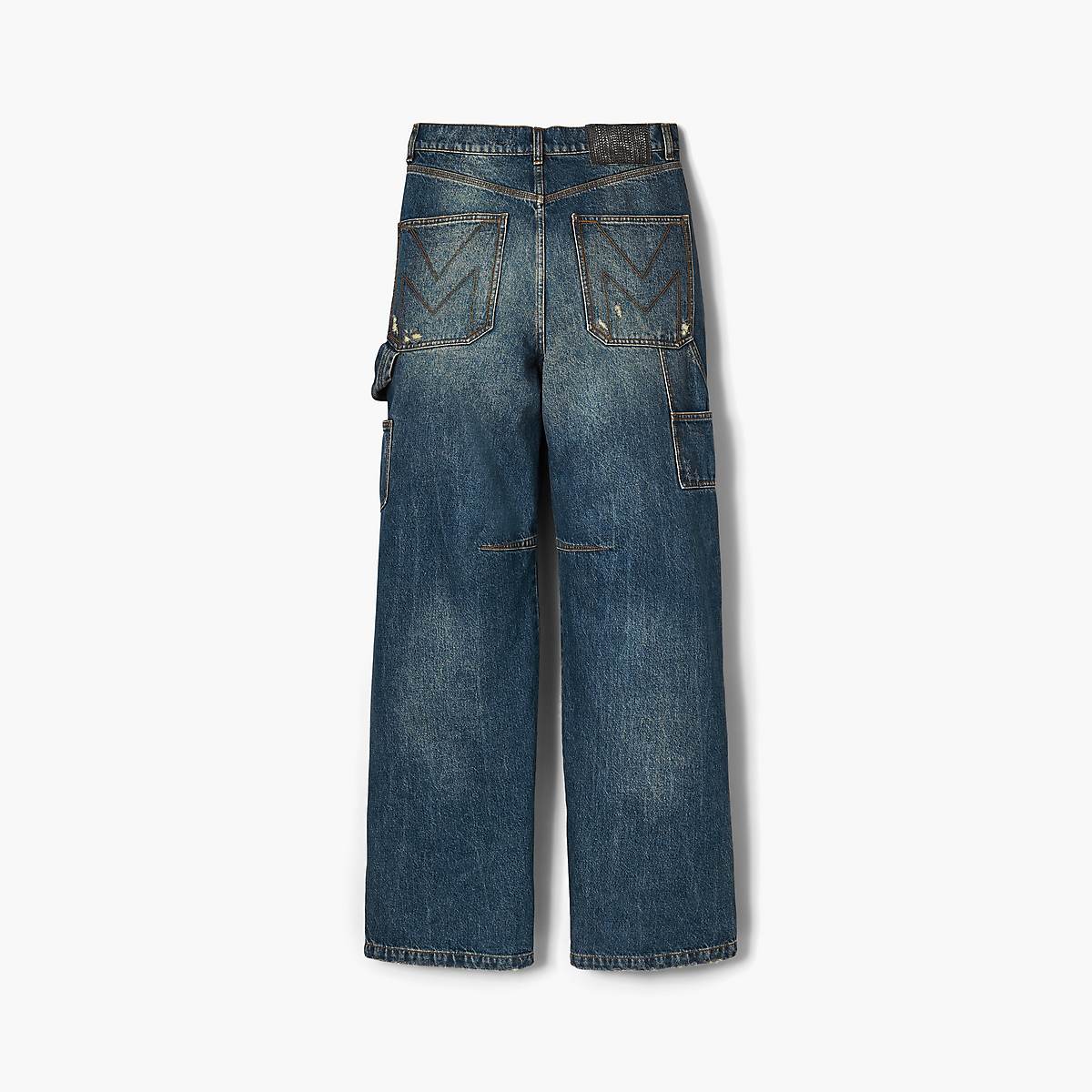 Marc Jacobs Grunge Oversized Carpenter Jeans Dam Indigo | WZJ-061847