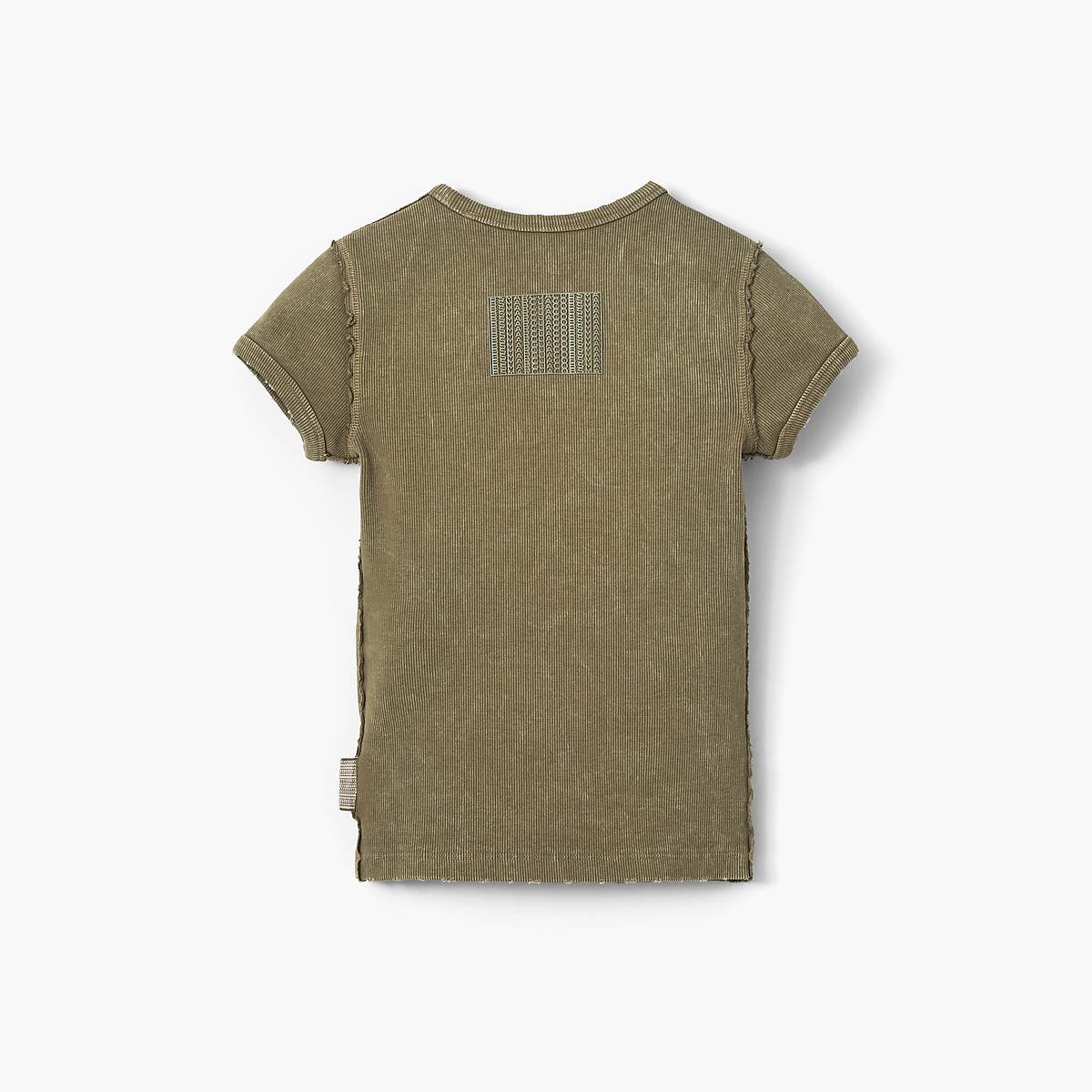 Marc Jacobs Grunge Shrunken Tee T-Shirt Dam Khaki | WYC-469051