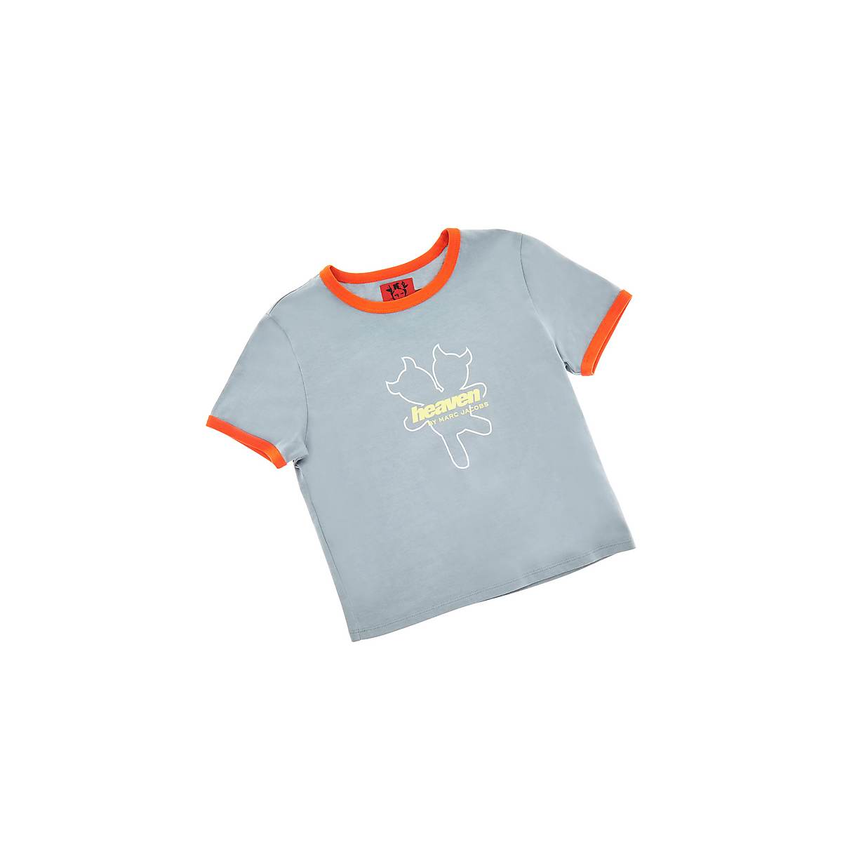 Marc Jacobs Heaven Logo Baby Tee T-Shirt Dam Grå | KTF-058972