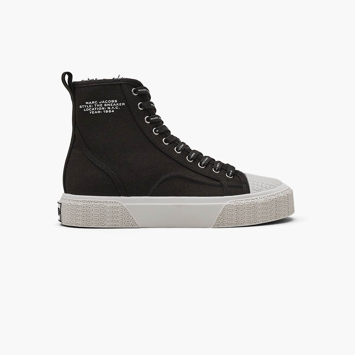 Marc Jacobs High Top Sneakers Dam Svarta | YIU-638159