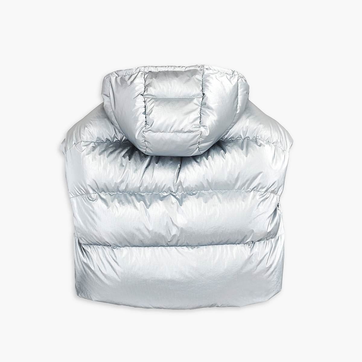 Marc Jacobs Hooded Puffer Väst Dam Silver | HAY-935810