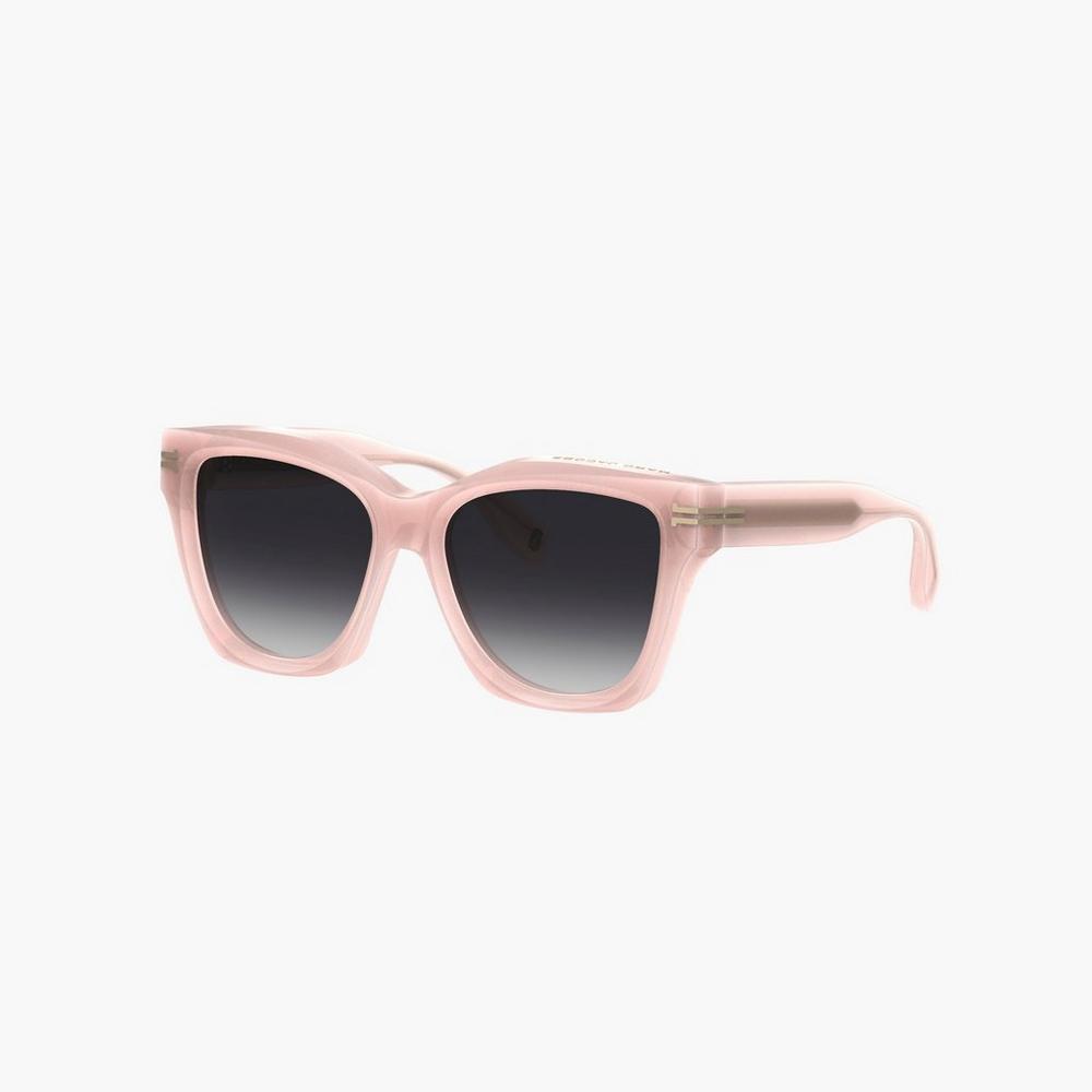 Marc Jacobs Icon Edge Oversized Square Solglasögon Dam Rosa | NHC-035824