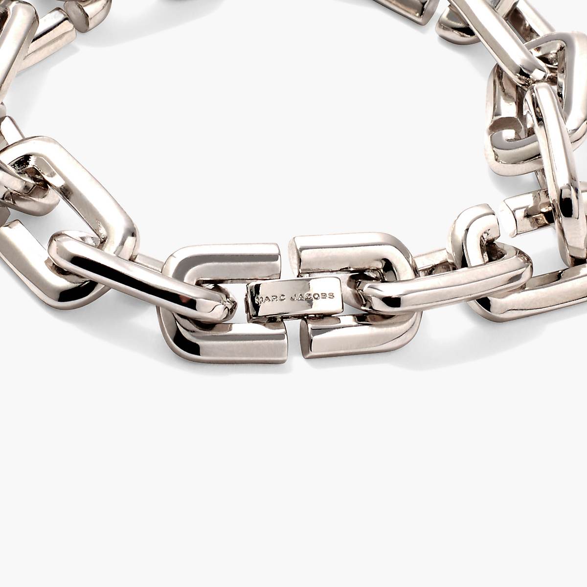 Marc Jacobs J Marc Chain Link Armband Dam Silver | KPW-830957