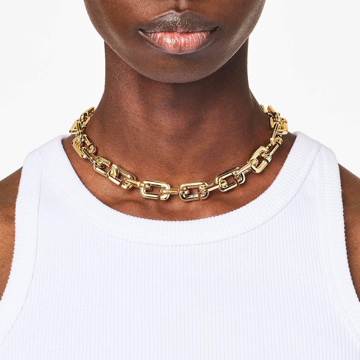 Marc Jacobs J Marc Chain Link Halsband Dam Guld | YTL-815309