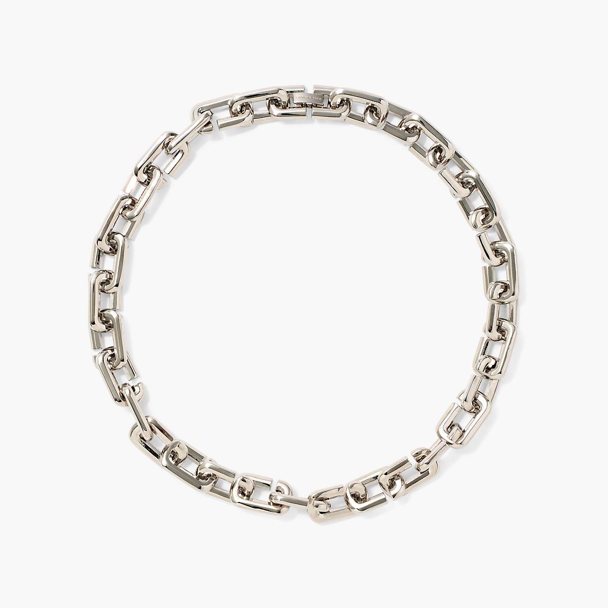 Marc Jacobs J Marc Chain Link Halsband Dam Silver | HOU-578203