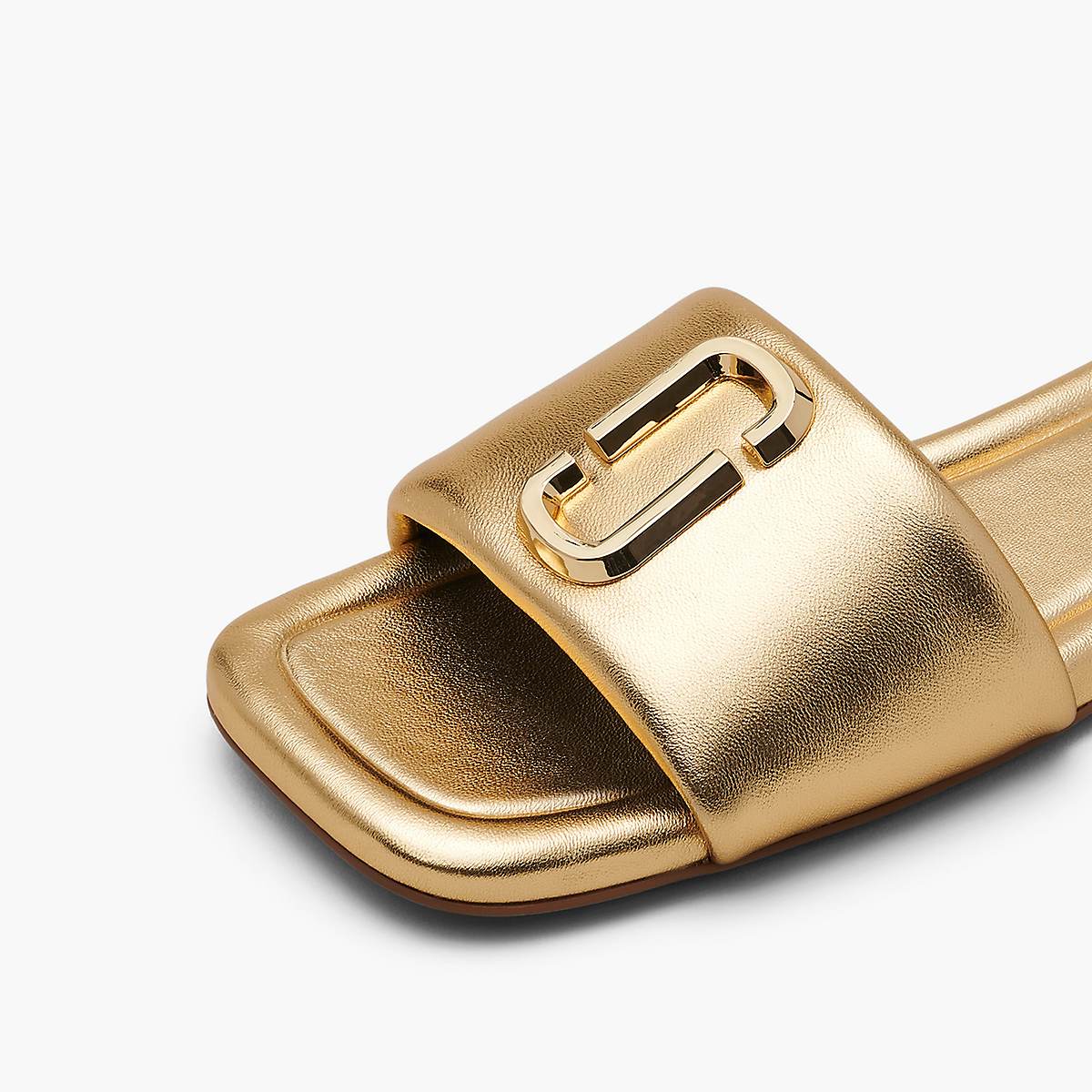 Marc Jacobs J Marc Metallic Sandaler Dam Guld | EPL-367912