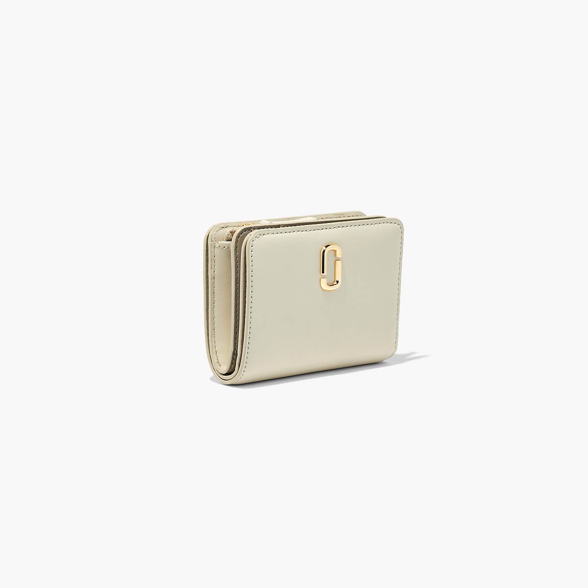 Marc Jacobs J Marc Mini Compact Plånbok Dam Vita | EWO-875094