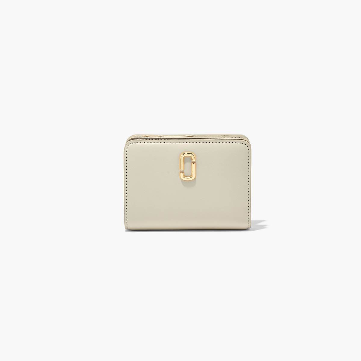 Marc Jacobs J Marc Mini Compact Plånbok Dam Vita | EWO-875094