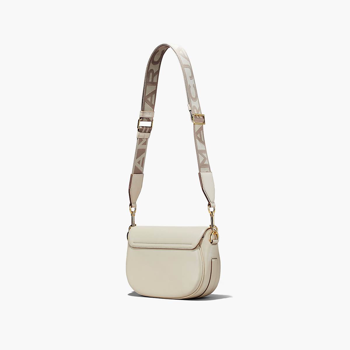 Marc Jacobs J Marc Saddle Crossbody Väska Dam Vita | CZQ-251903