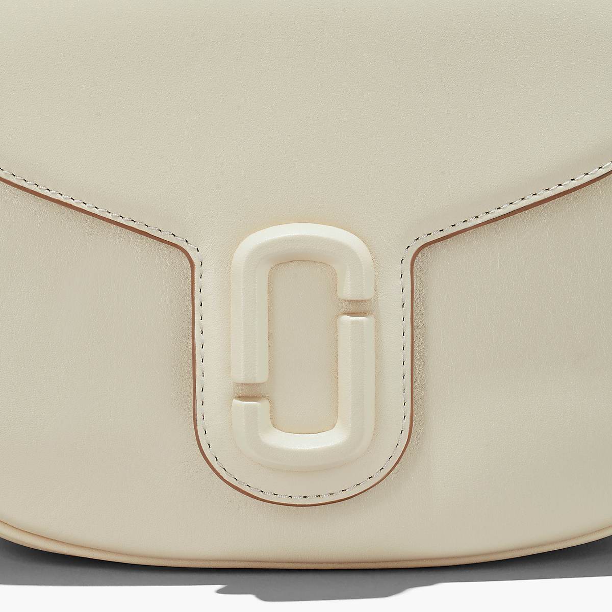 Marc Jacobs J Marc Saddle Crossbody Väska Dam Vita | CZQ-251903