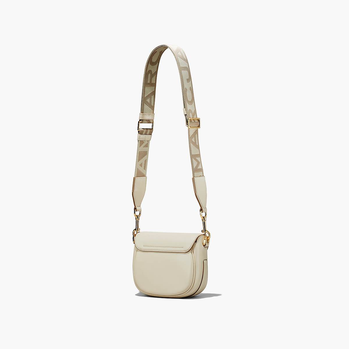 Marc Jacobs J Marc Small Saddle Crossbody Väska Dam Vita | AUN-702869