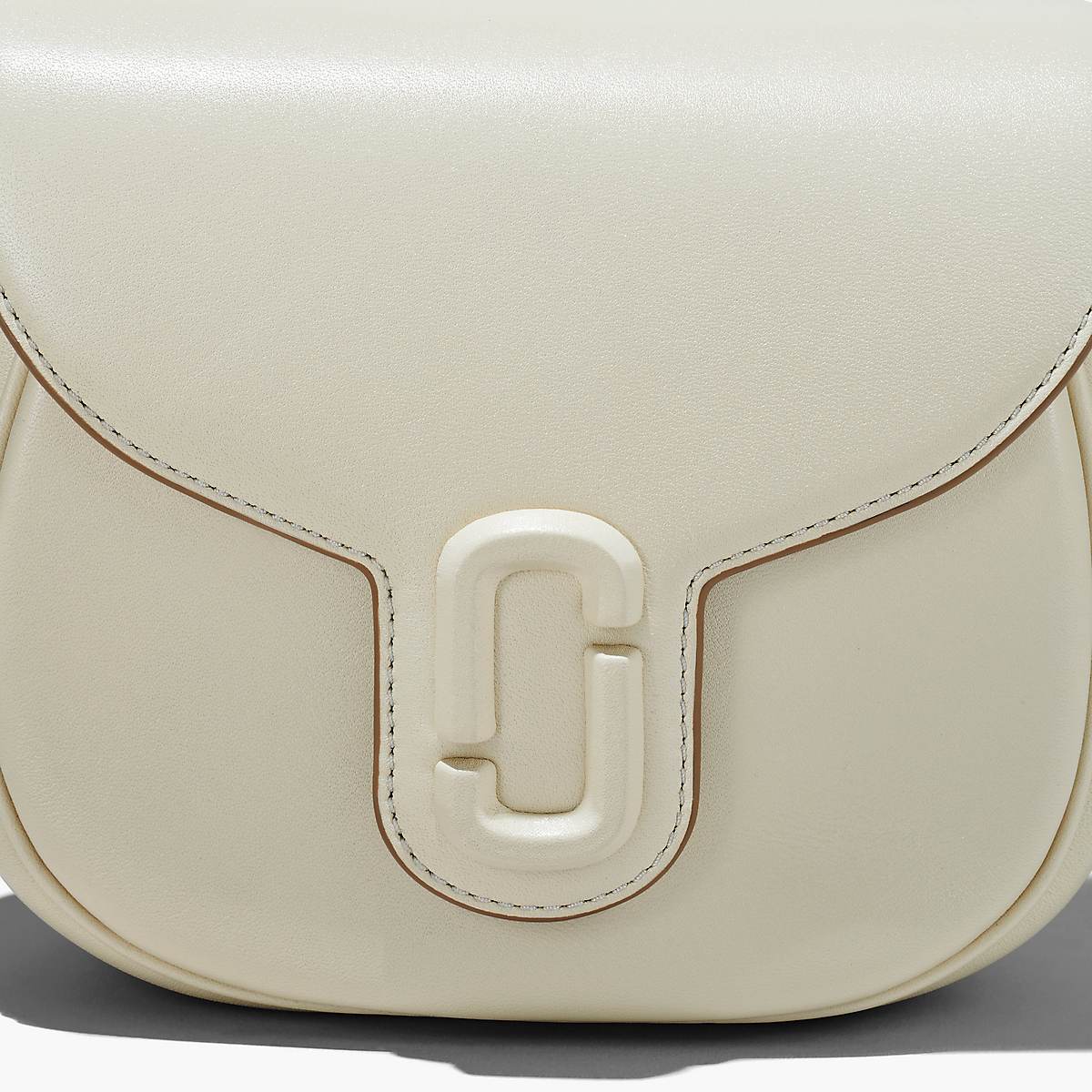 Marc Jacobs J Marc Small Saddle Crossbody Väska Dam Vita | AUN-702869