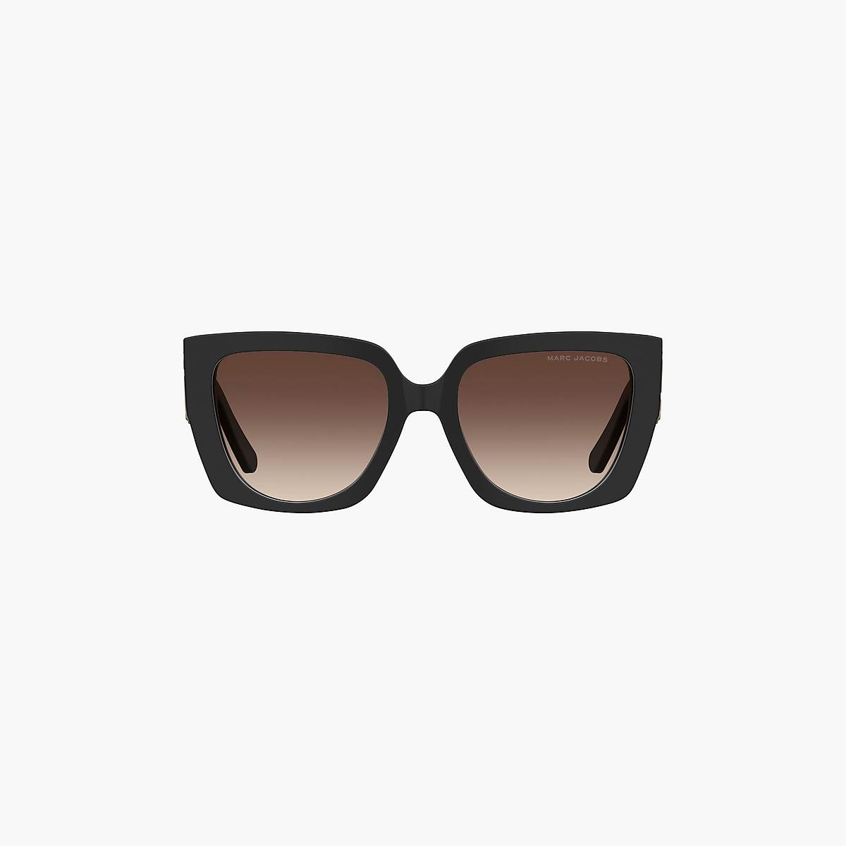 Marc Jacobs J Marc Square Cutout Solglasögon Dam Svarta | XBZ-297416