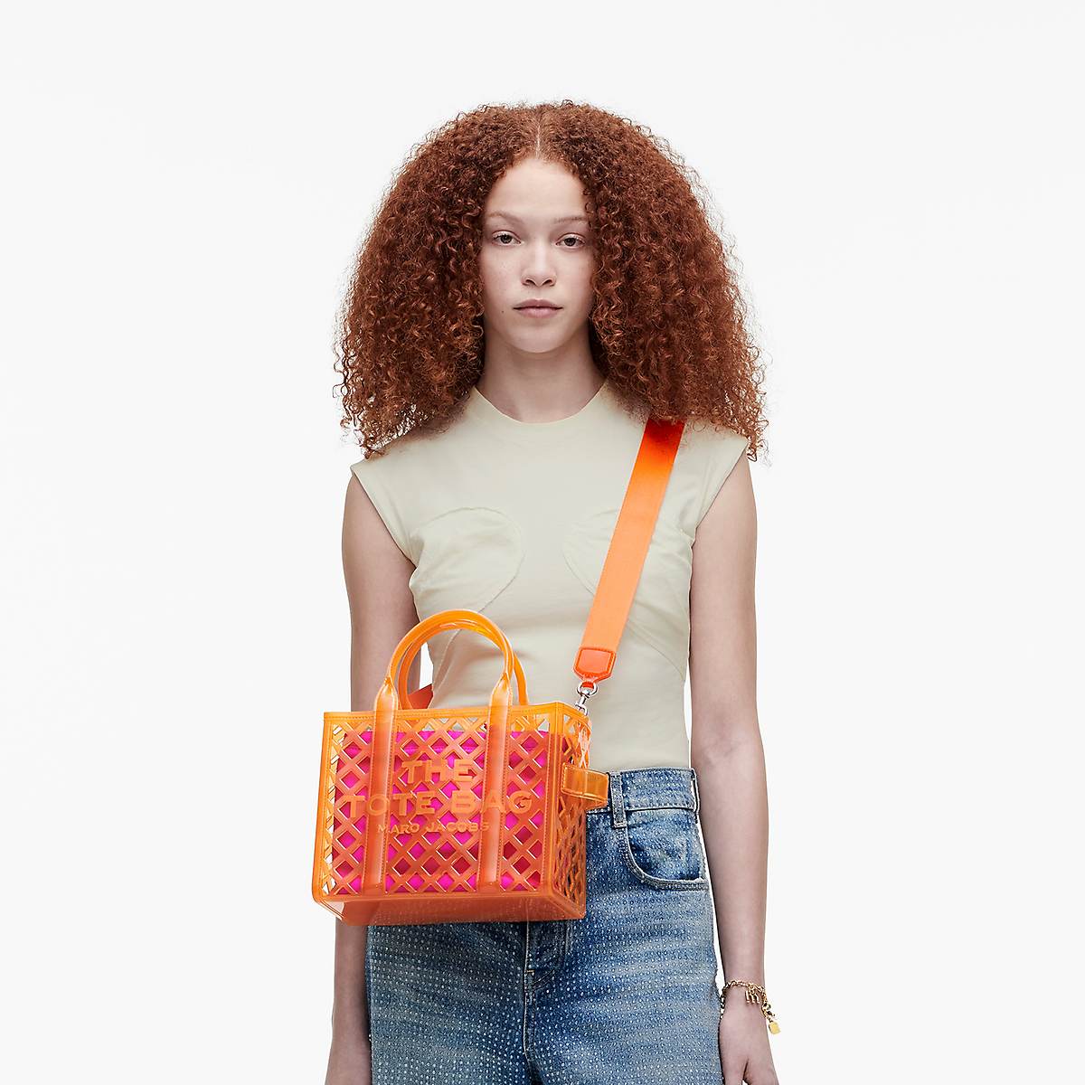 Marc Jacobs Jelly Small Toteväska Dam Orange | FSG-504213