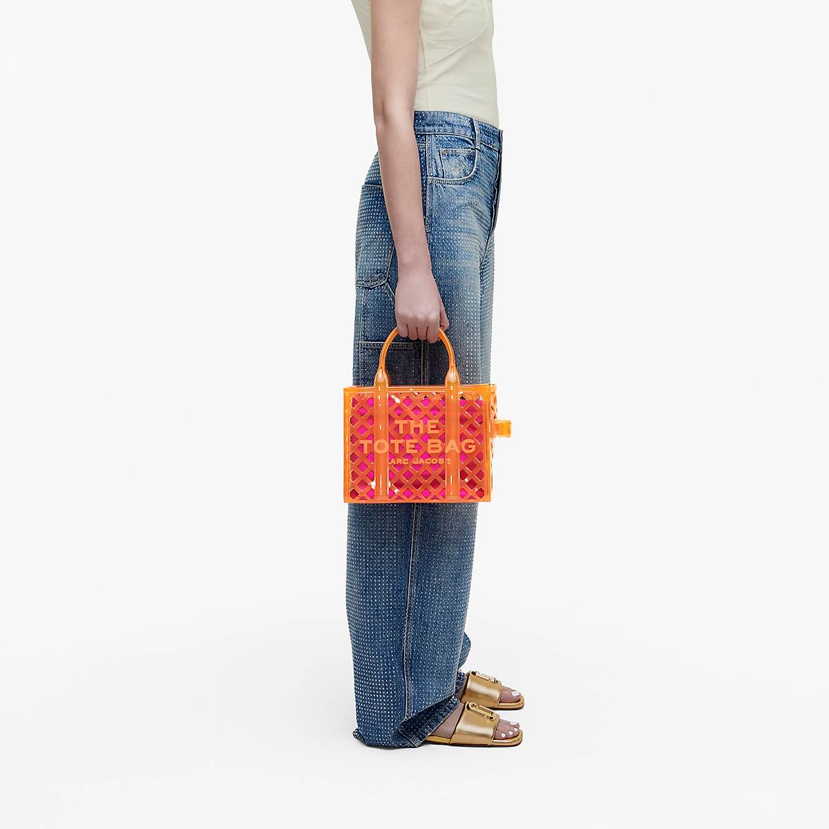 Marc Jacobs Jelly Small Toteväska Dam Orange | FSG-504213