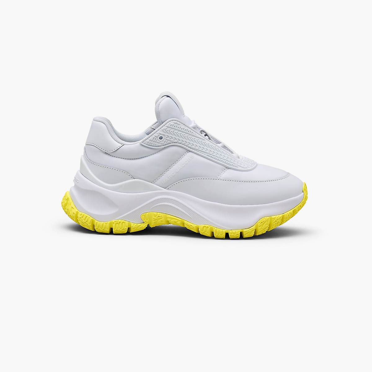 Marc Jacobs Lazy Runner Sneakers Dam Vita Gula | WZP-904257