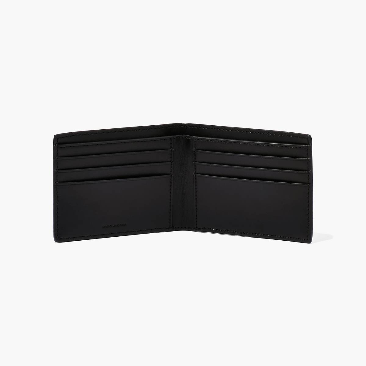 Marc Jacobs Leather Billfold Plånbok Dam Svarta | UYP-217804