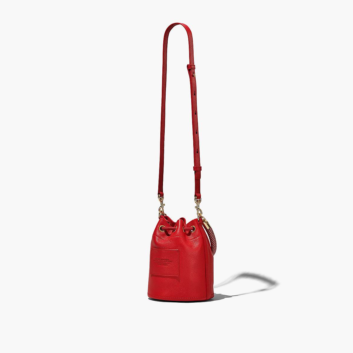 Marc Jacobs Leather Bucket Väska Dam Röda | OSB-415380