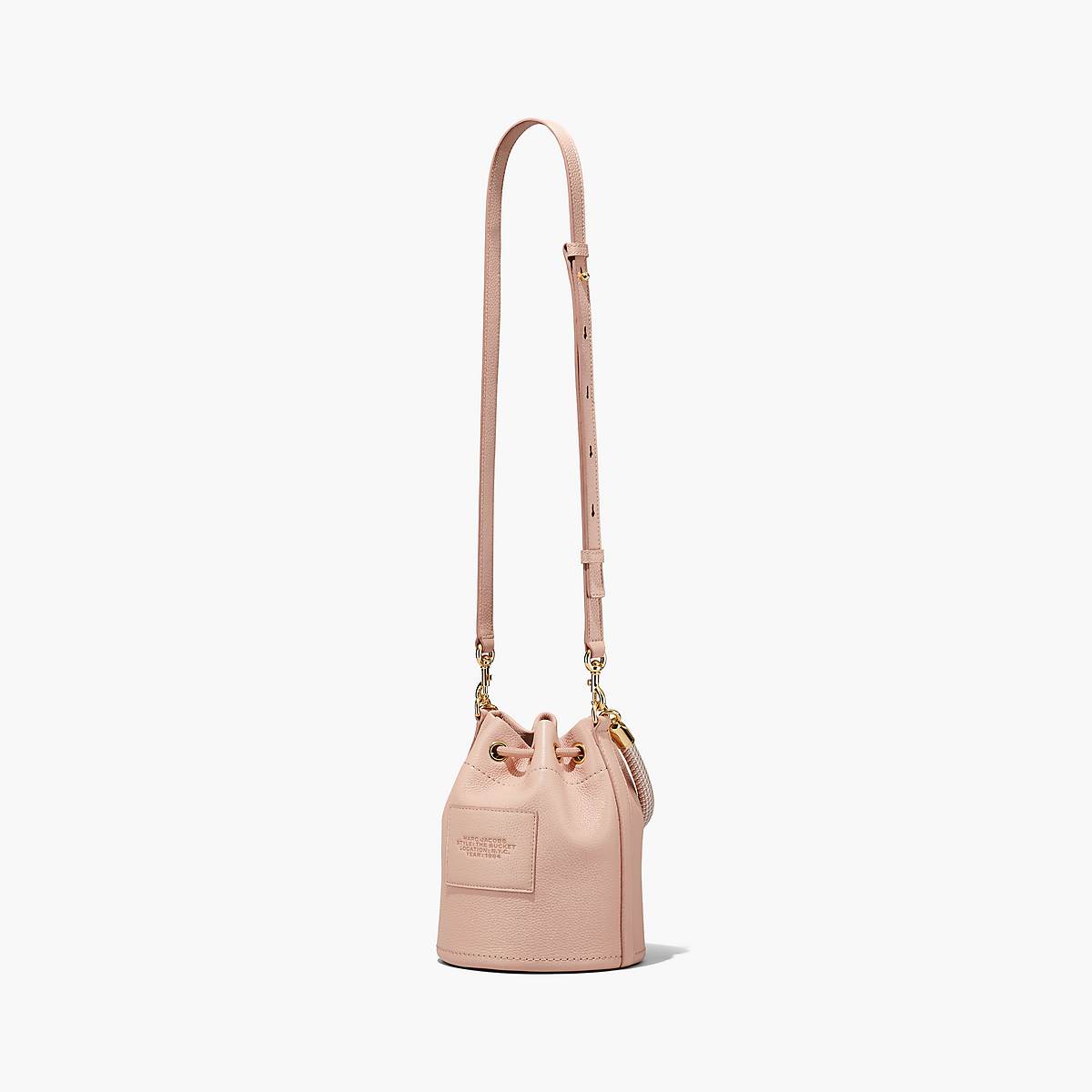 Marc Jacobs Leather Bucket Väska Dam Rosa | SLJ-954280