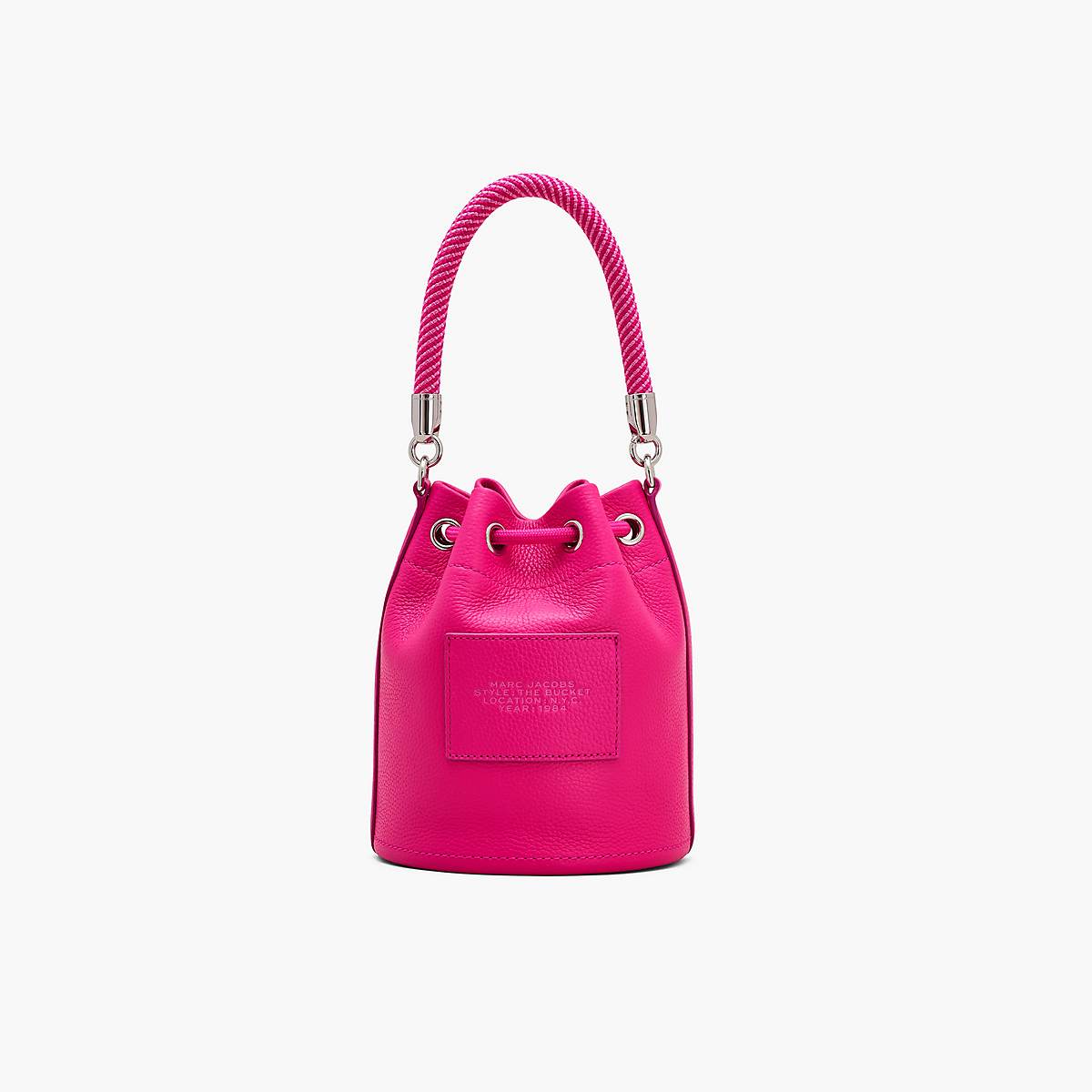 Marc Jacobs Leather Bucket Väska Dam Rosa | LRD-849150