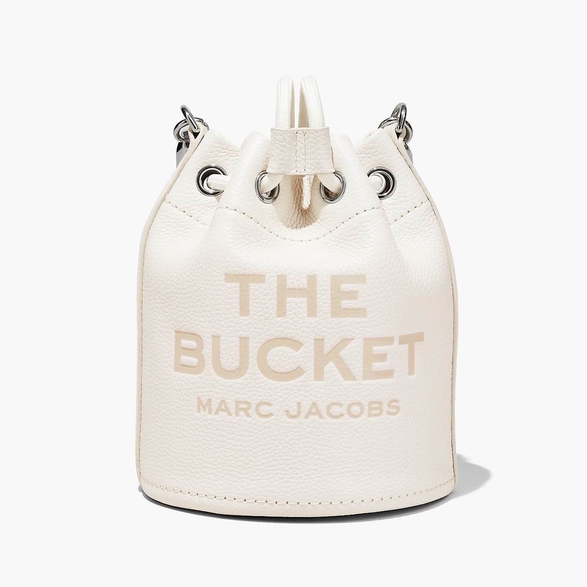 Marc Jacobs Leather Bucket Väska Dam Silver | FNO-519062