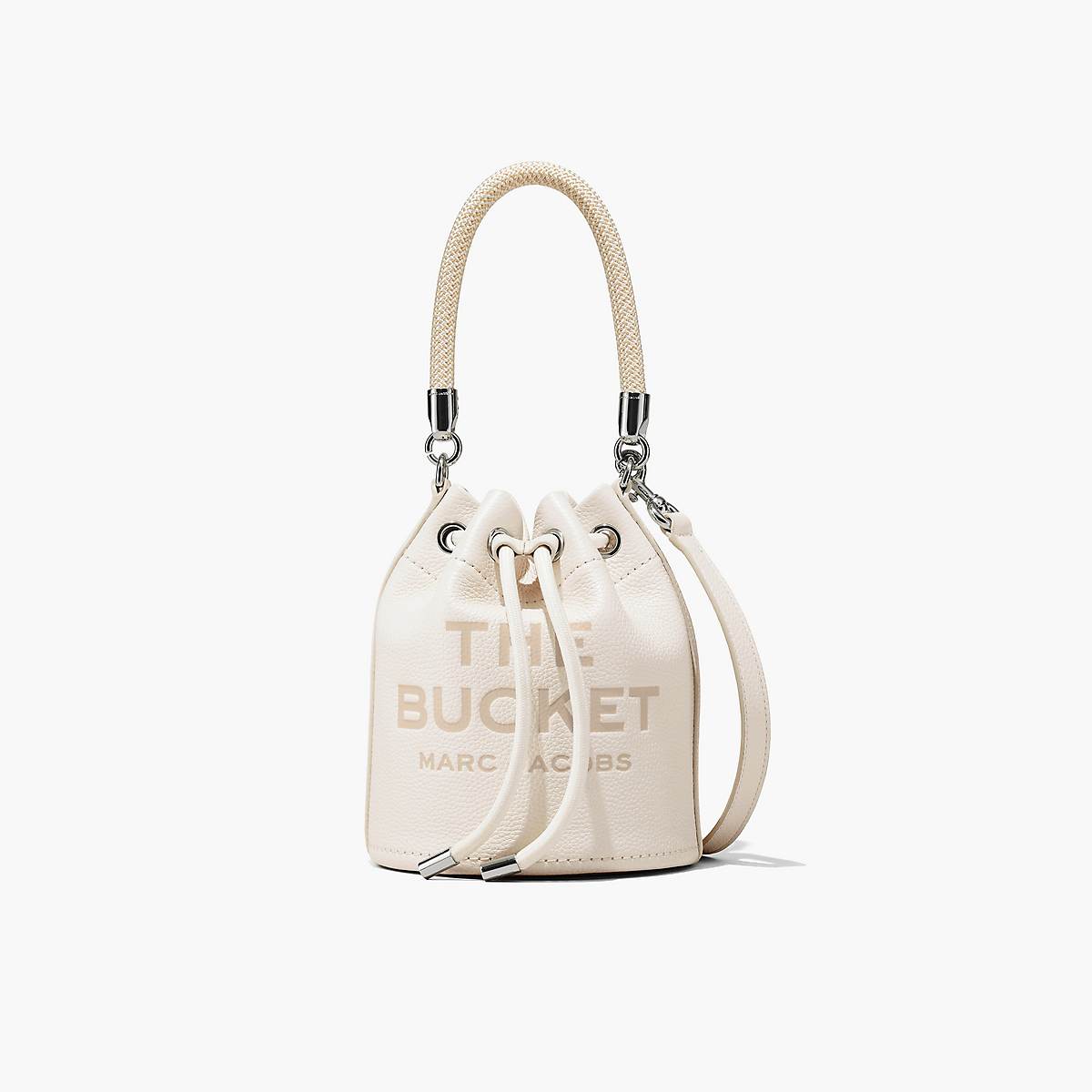 Marc Jacobs Leather Bucket Väska Dam Silver | FNO-519062